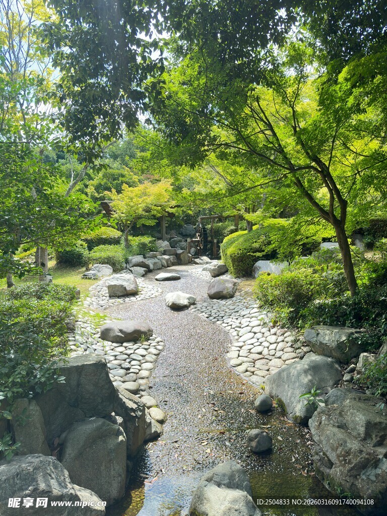日式庭院景观 清幽雅致