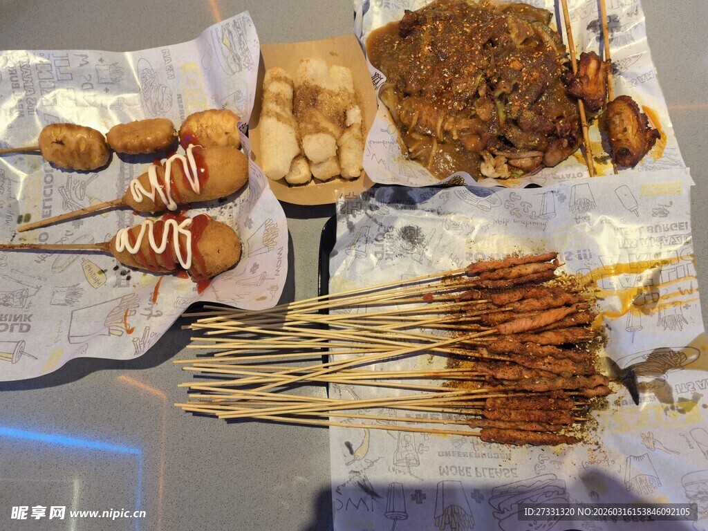 多样美味烤串大集合