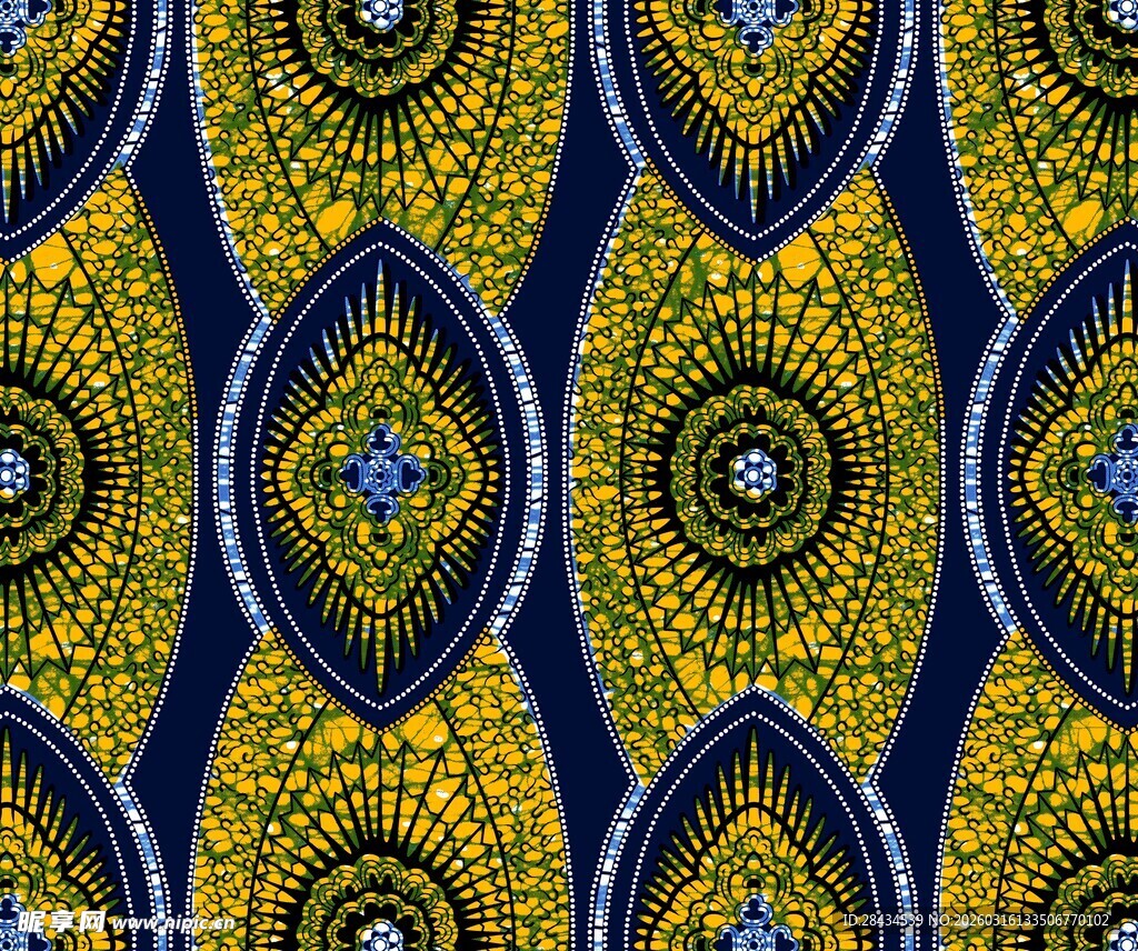 非洲风格几何图案花纹