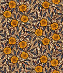 复古风向日葵图案纹理