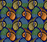 多彩螺旋图案纹理