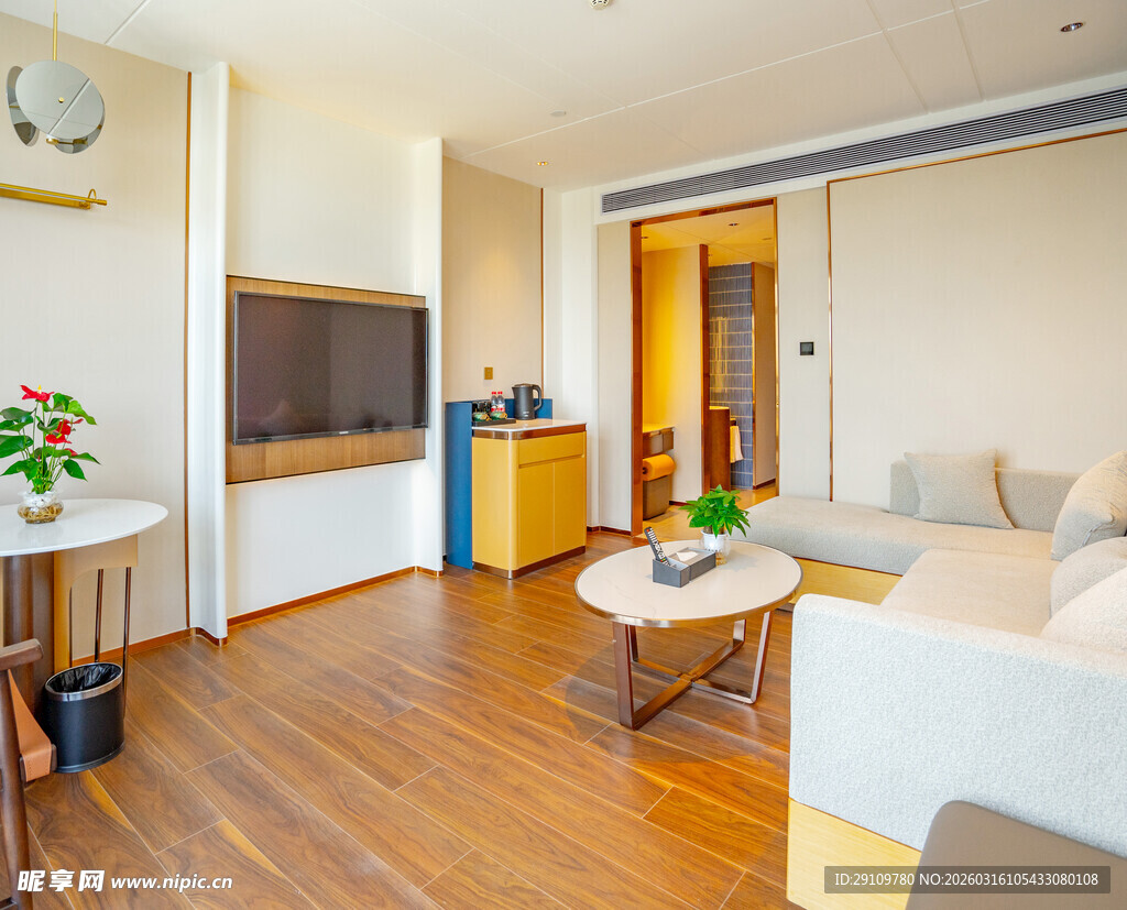 现代简约风温馨客厅一角