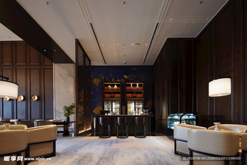 豪华典雅的室内休息空间