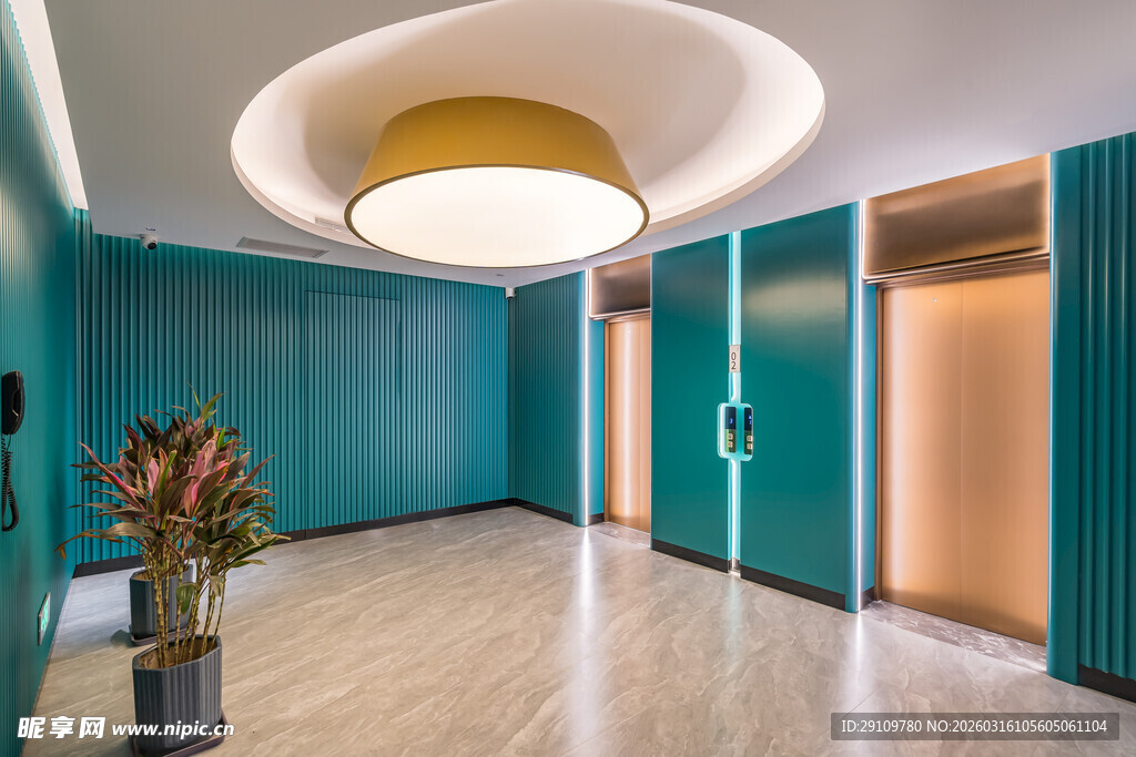 现代风格走廊的优雅设计