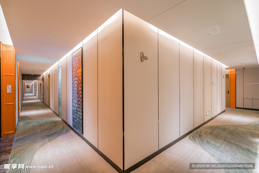 现代简约风格走廊空间