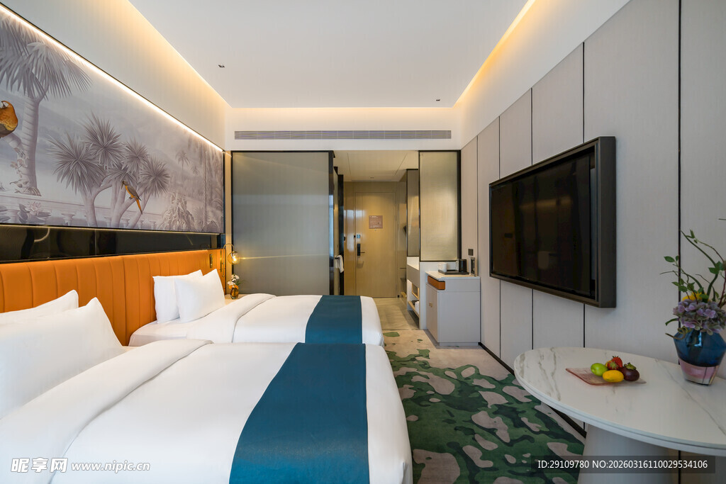 现代风格精致酒店客房