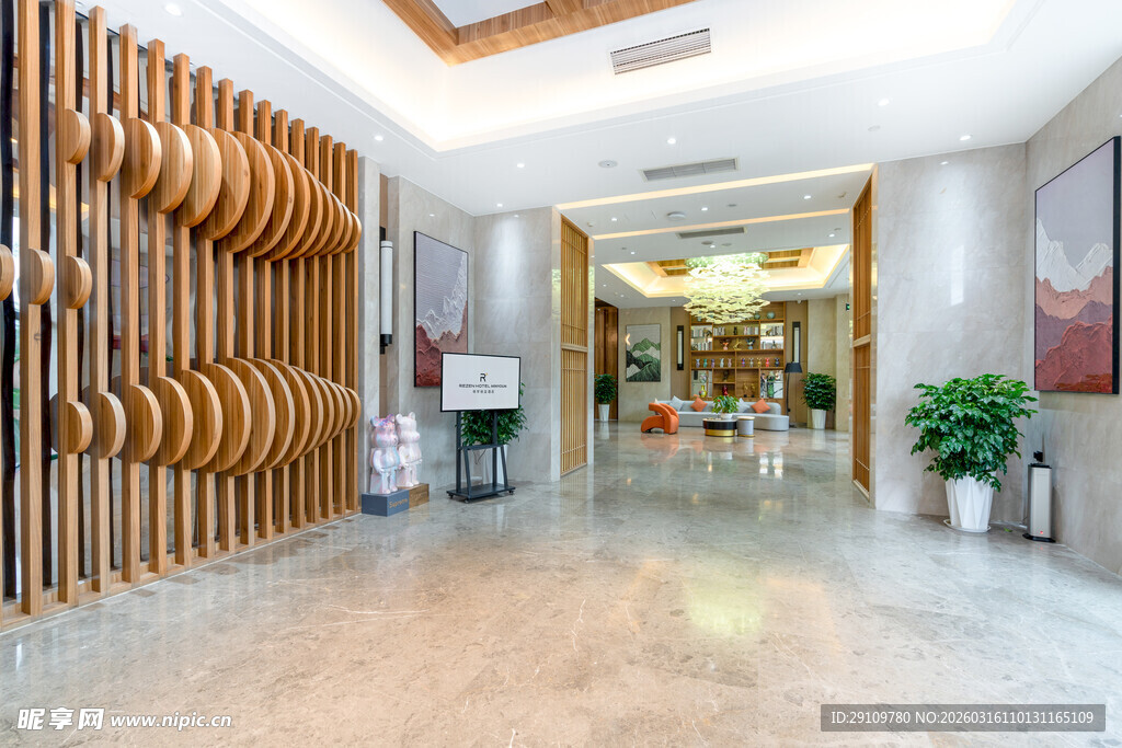 现代风大厅装饰展示