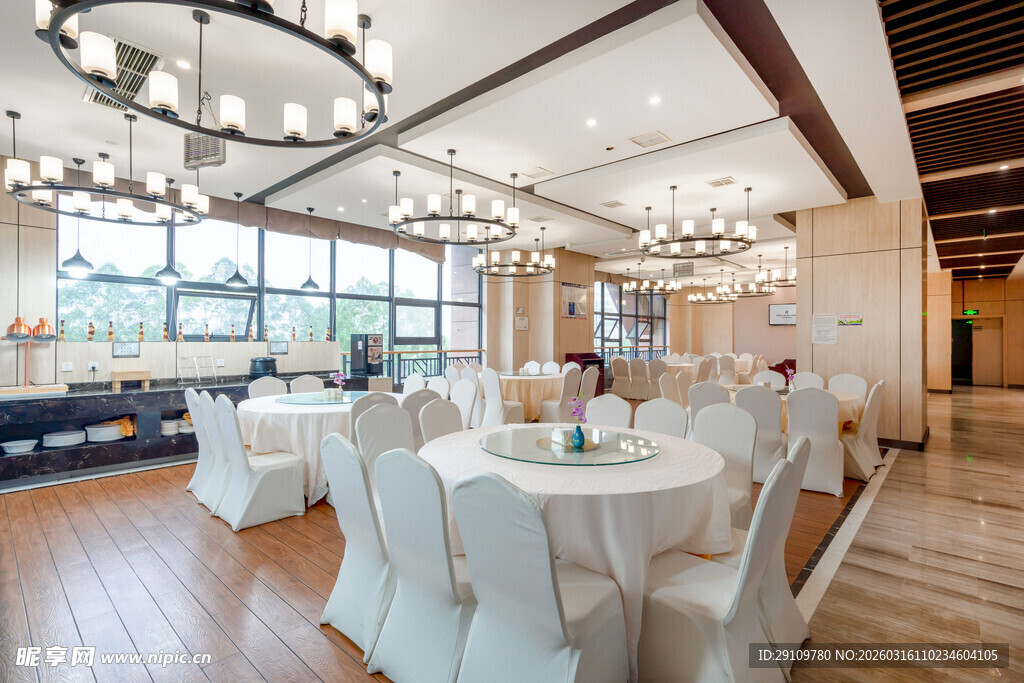 优雅精致的室内宴会场地