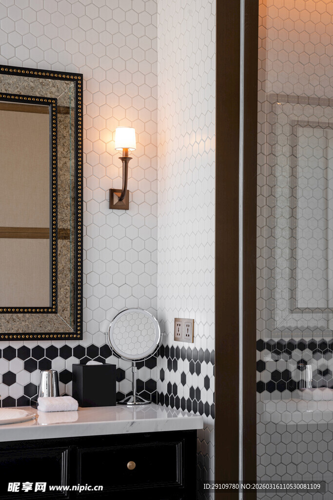 现代简约风浴室一角