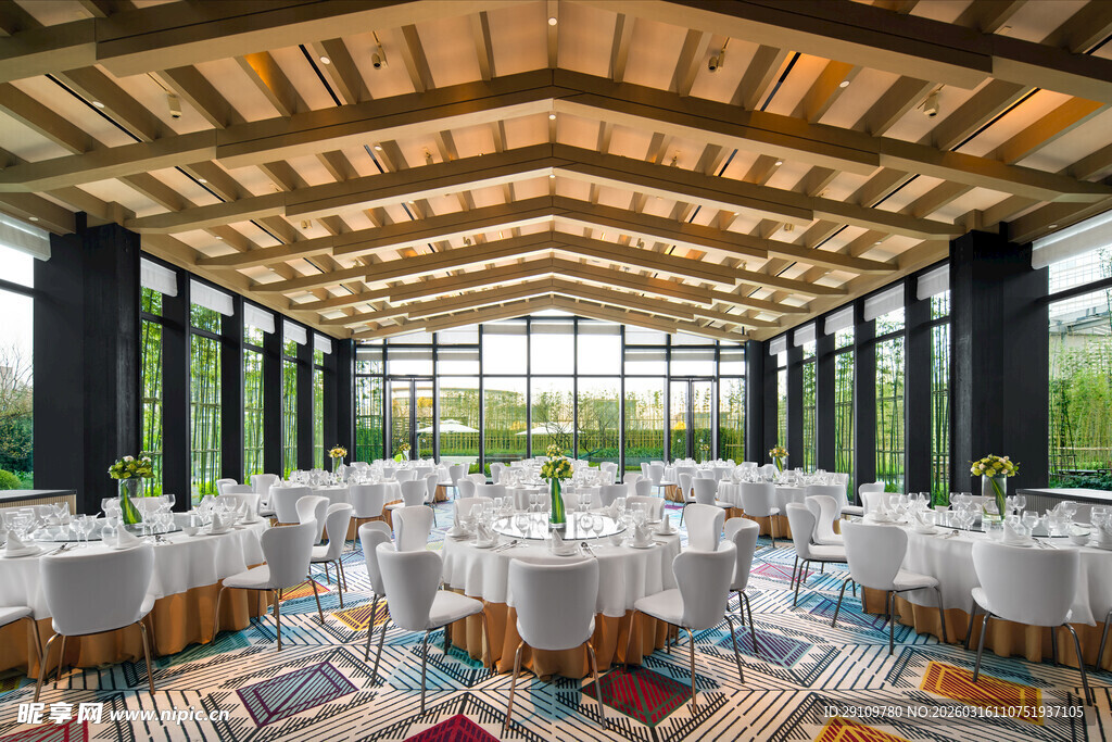优雅玻璃木屋宴会场地