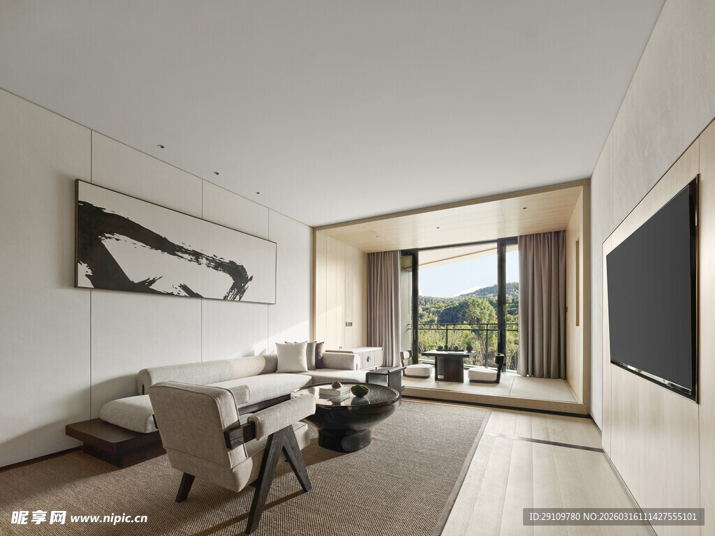 现代简约风明亮办公空间