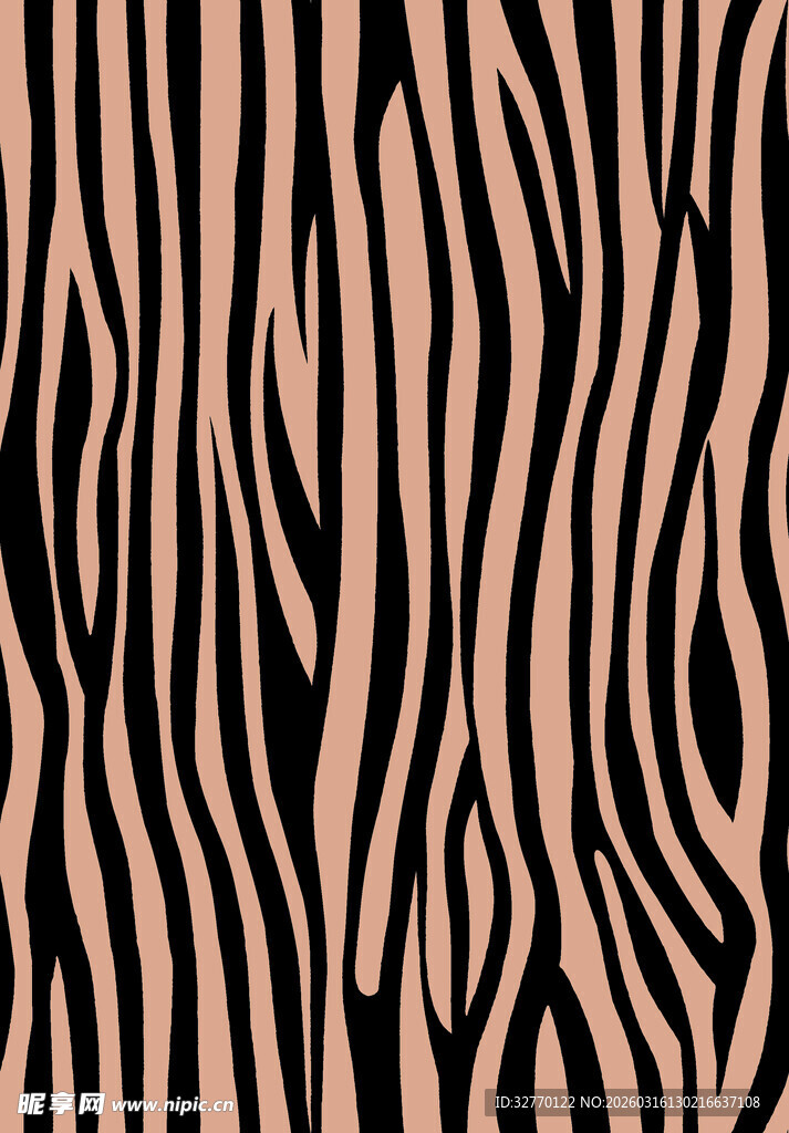 斑马纹图案背景纹理