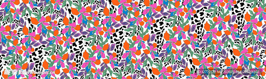 多彩几何图案纹理背景