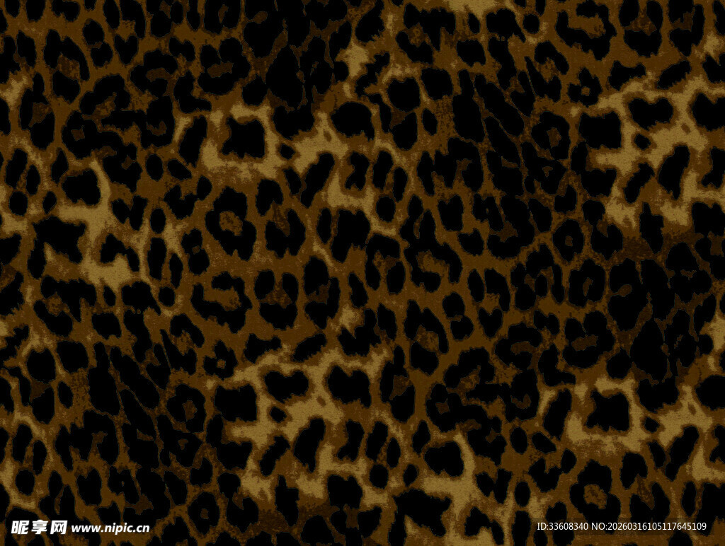豹纹图案纹理