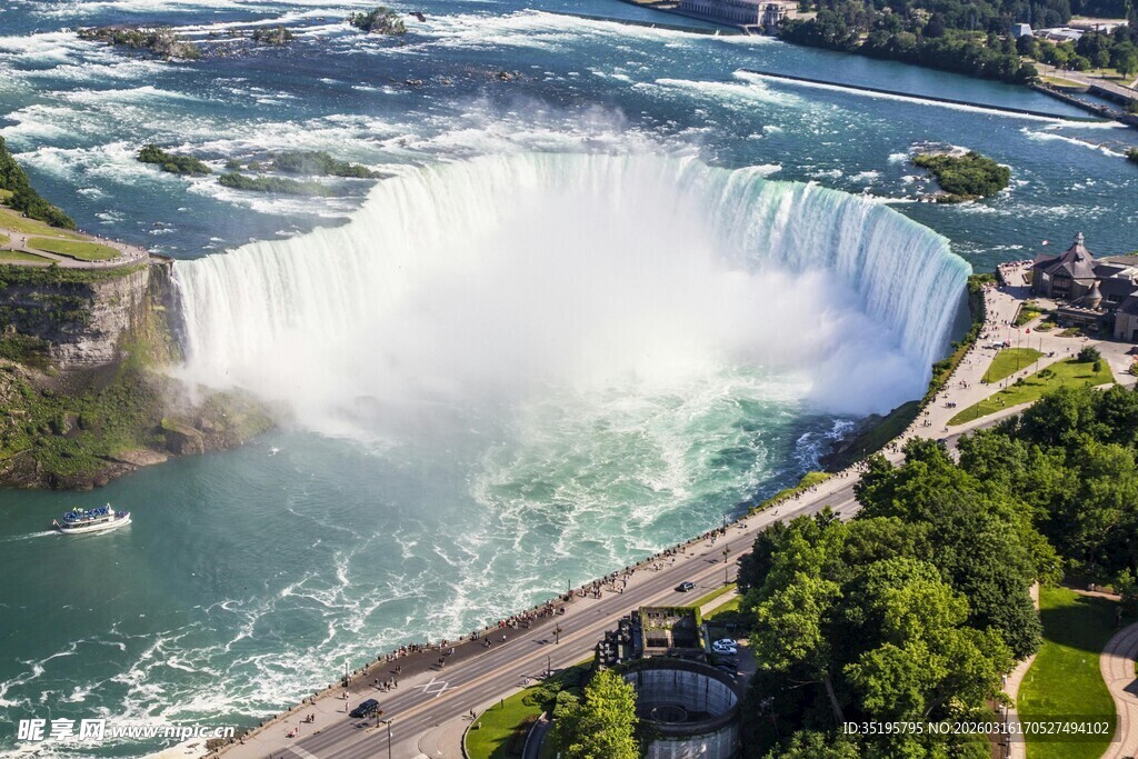 尼亚加拉大瀑布壮丽景观