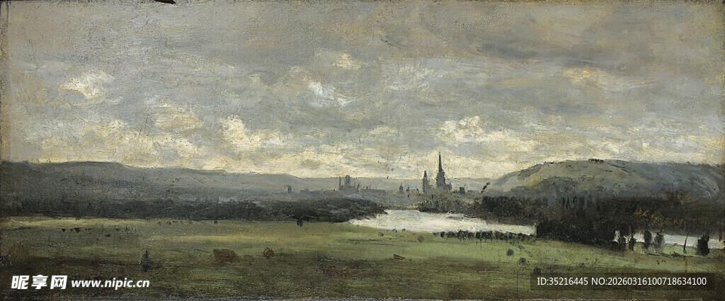 田园风光中的宁静景致