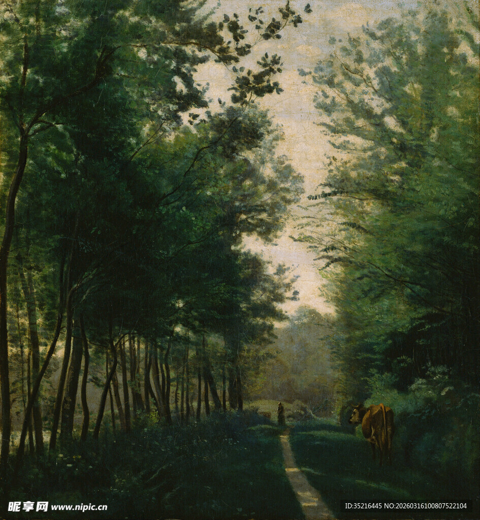 绿意盎然的景致