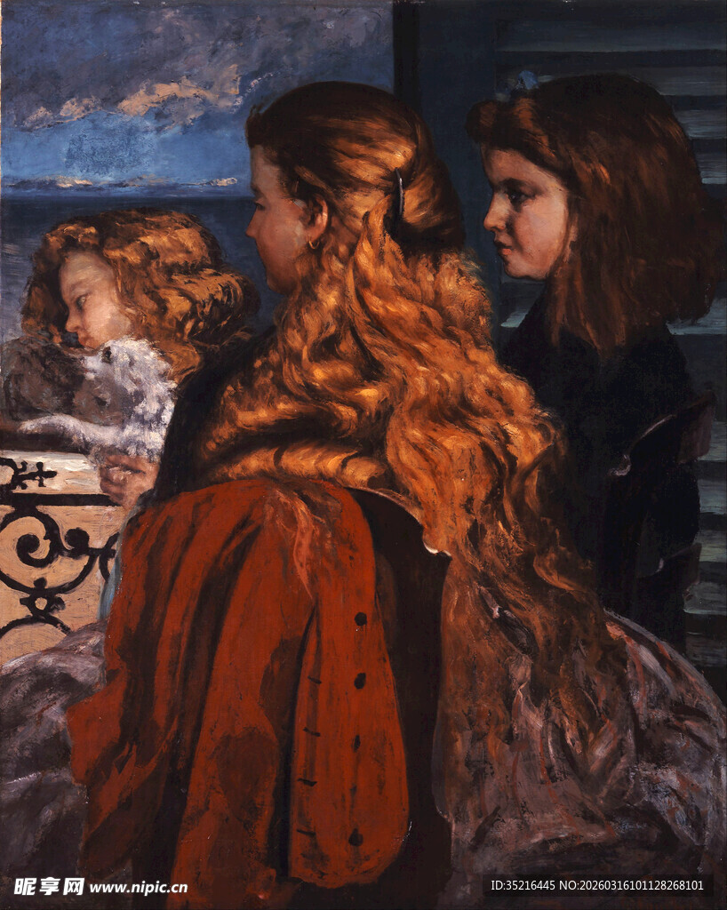 古典场景中的女性人物