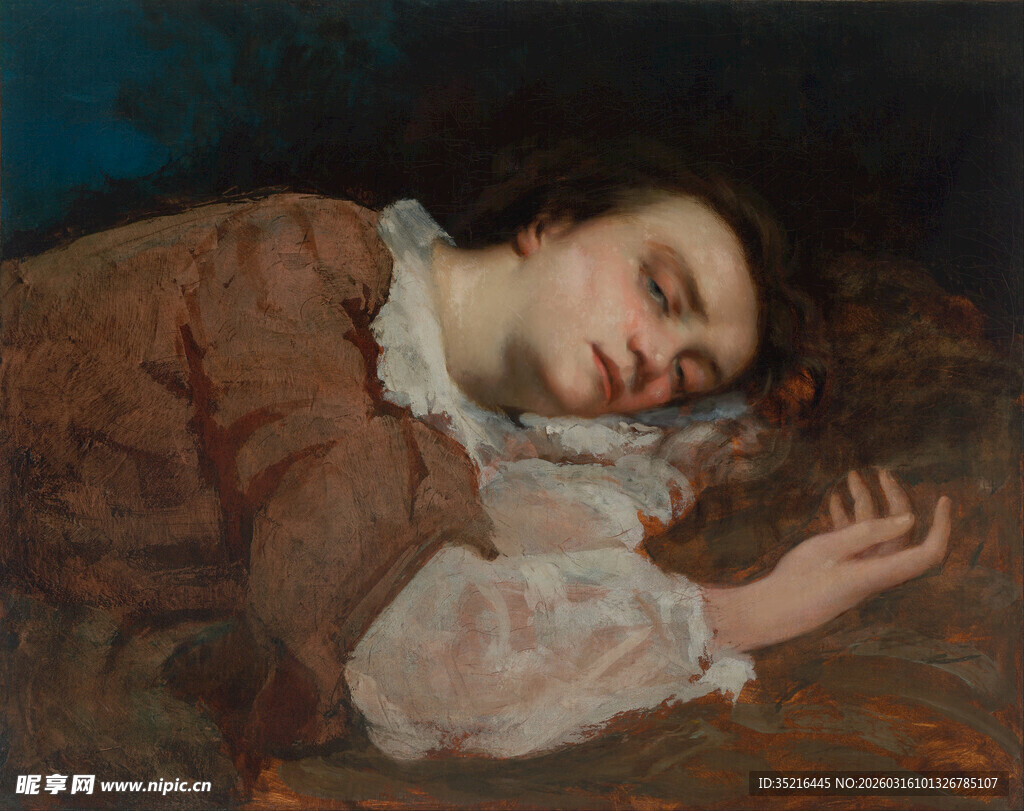 沉睡的女子