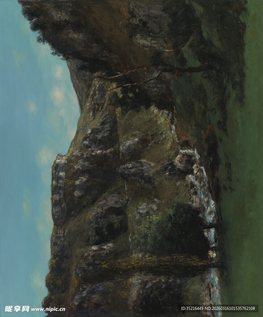 古老神秘的岩石雕刻景观