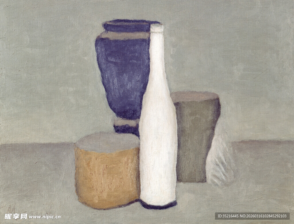 静物陶瓷瓶组合