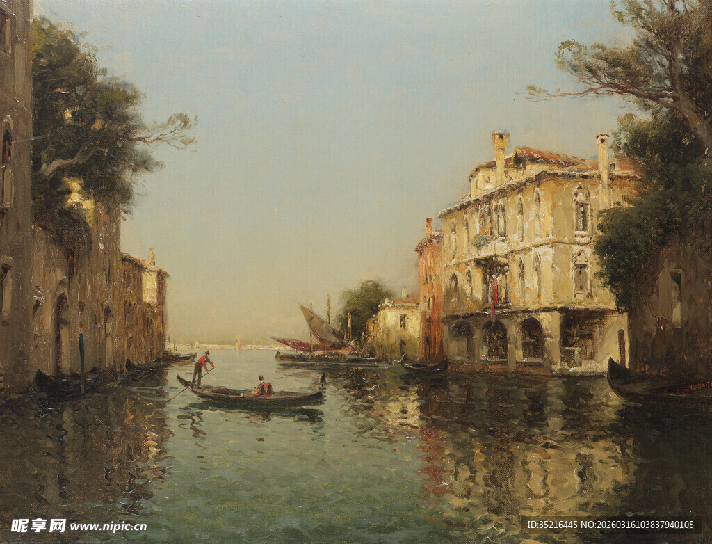 威尼斯水道风景