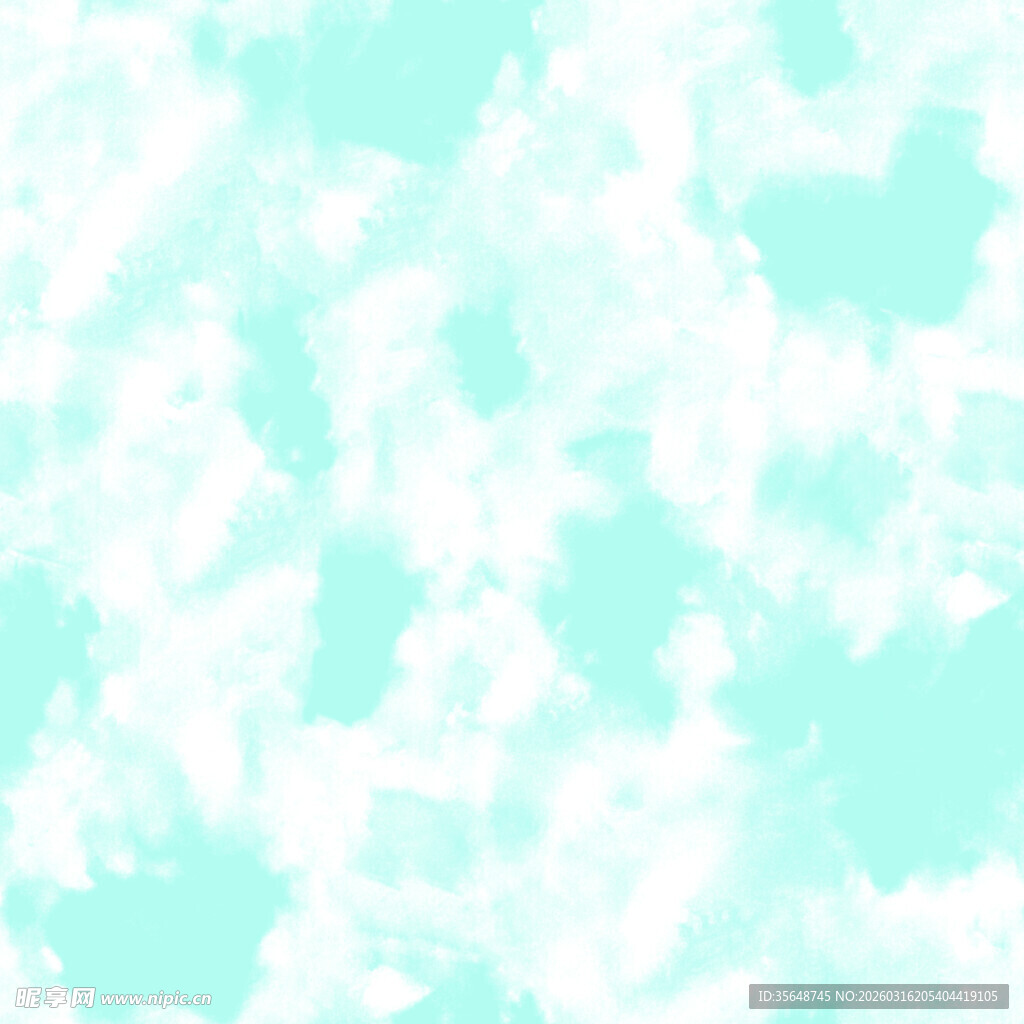 淡蓝渐变抽象水彩背景