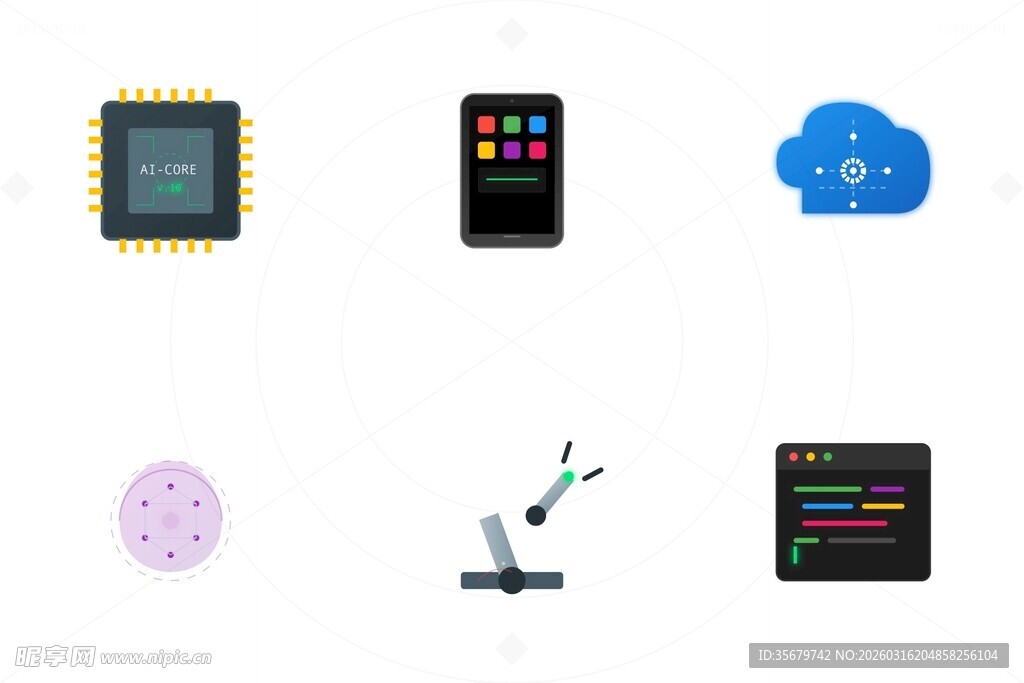 多样科技元件展示