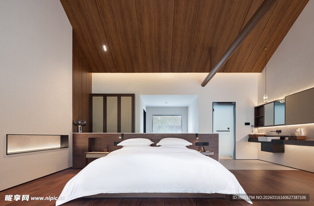 现代简约风格卧室设计