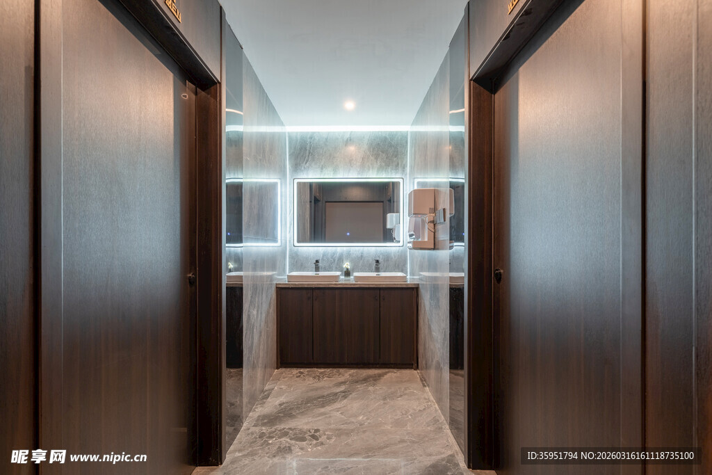 现代风格走廊空间设计