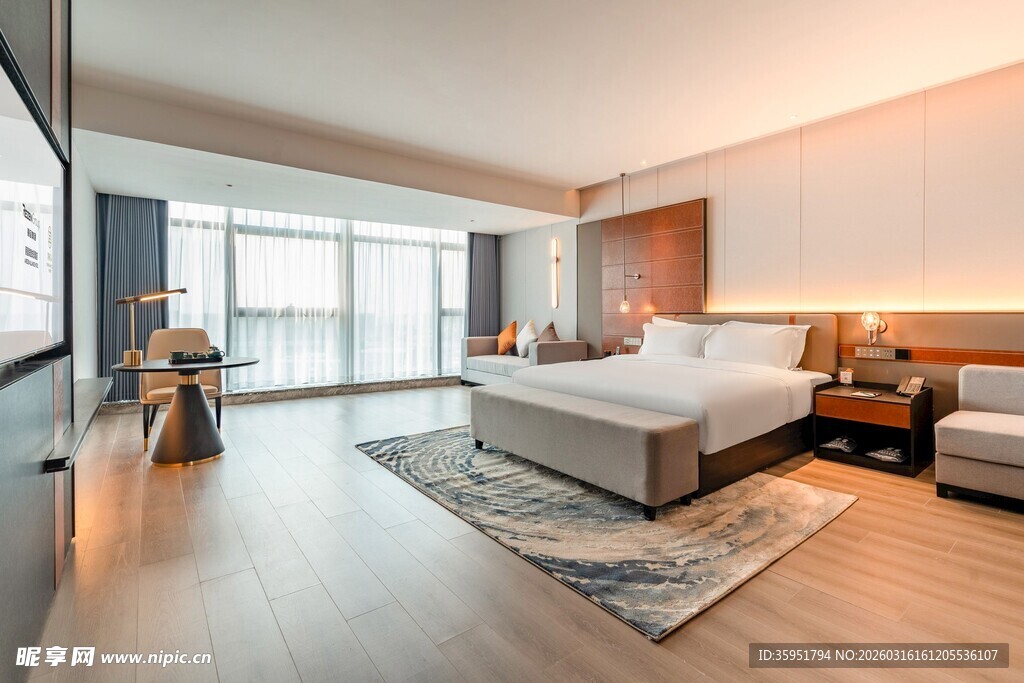 现代简约风格豪华卧室