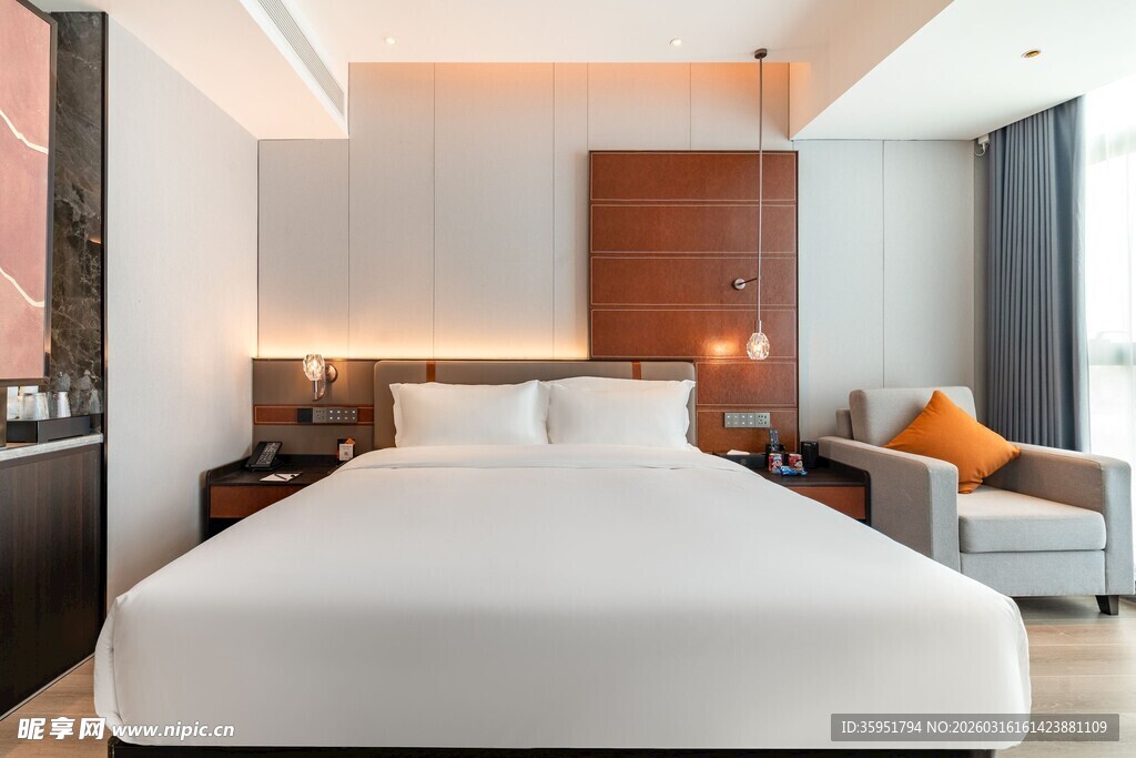 现代简约风格舒适酒店客房