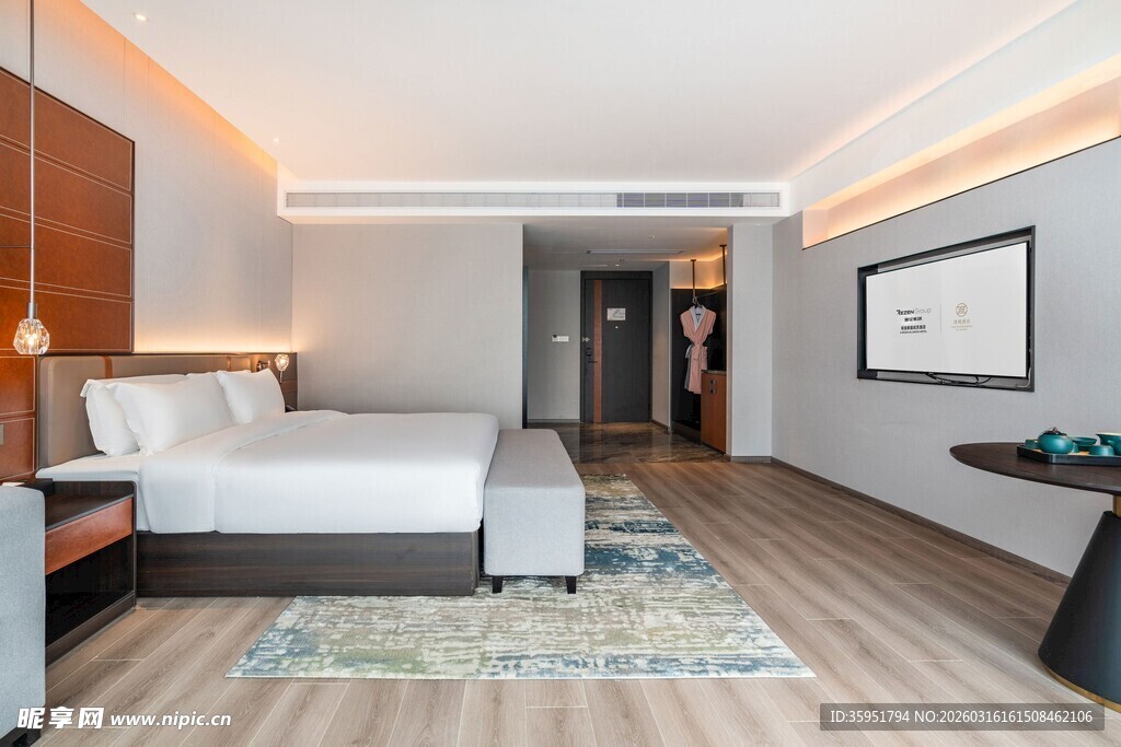 现代简约风格豪华酒店客房