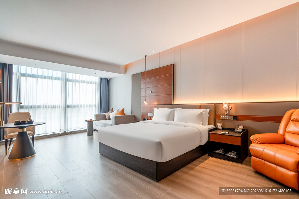 现代简约风格豪华酒店客房