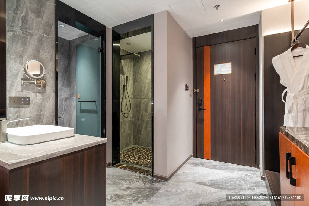 现代风格浴室内部设计