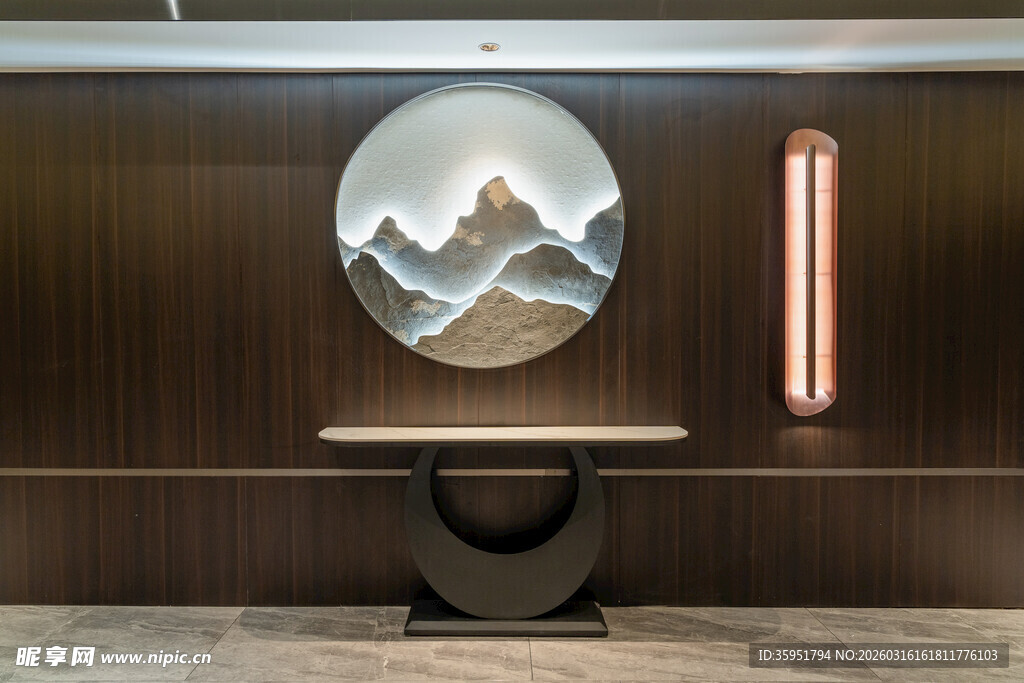 中式山水意境室内装饰