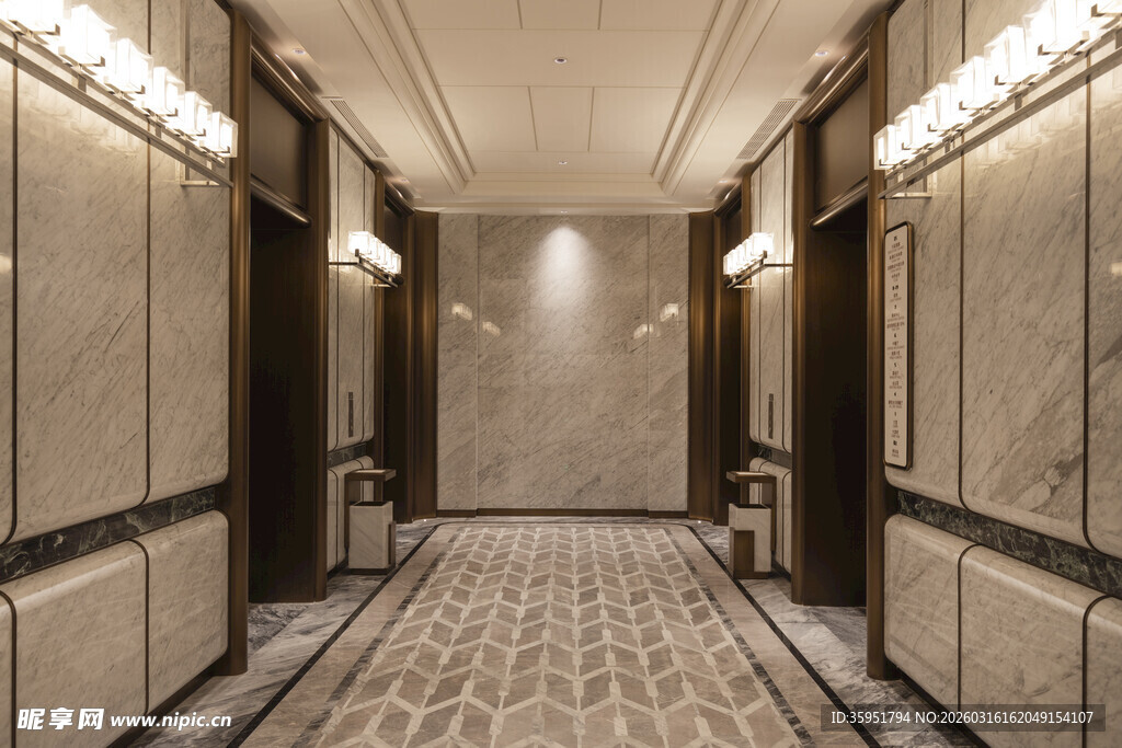 豪华走廊尽显高端格调