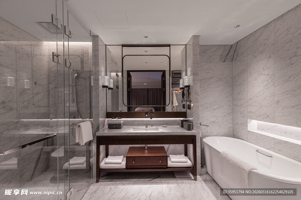 现代简约风浴室设计