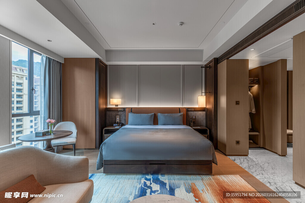 现代简约风格豪华卧室