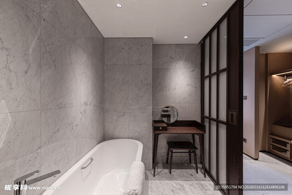 现代简约风浴室设计