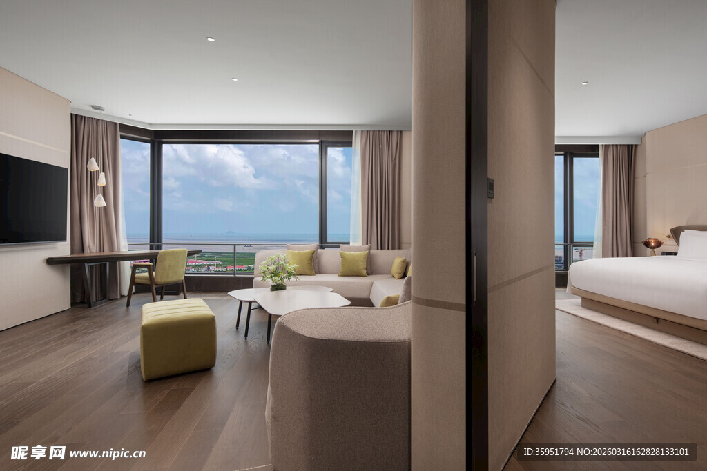 现代风格豪华酒店套房