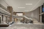 现代大气的室内公共空间