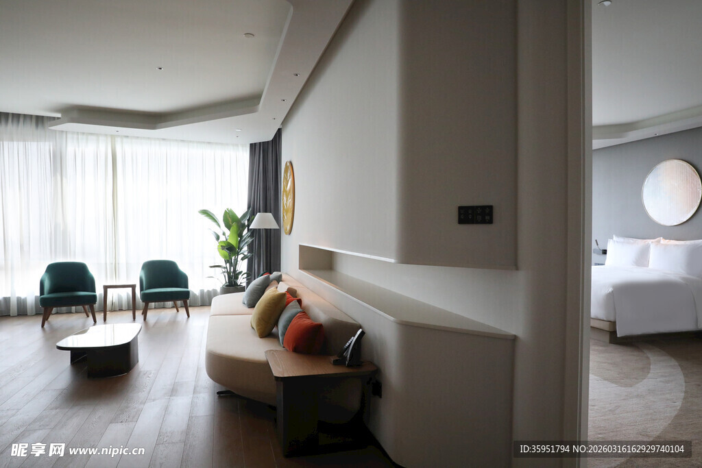 现代简约风客厅室内一角