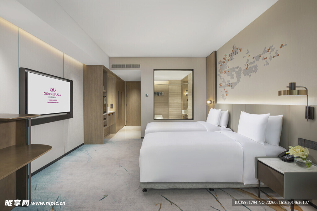 现代简约风格豪华酒店客房