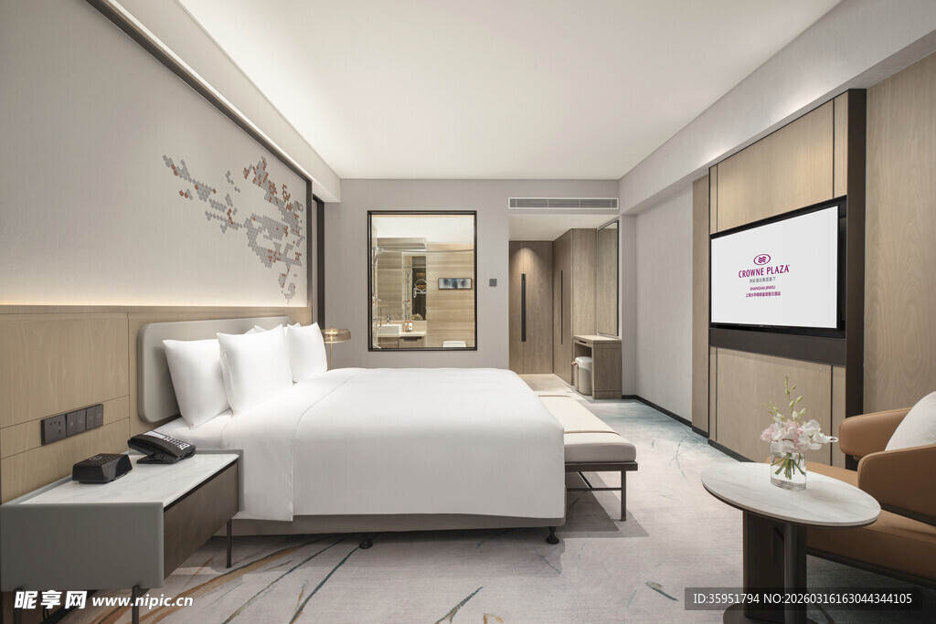 现代简约风格豪华酒店客房