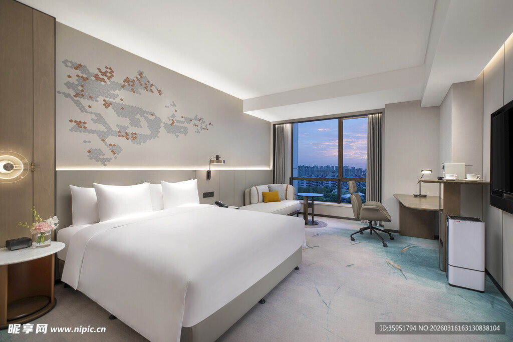 豪华海景酒店客房