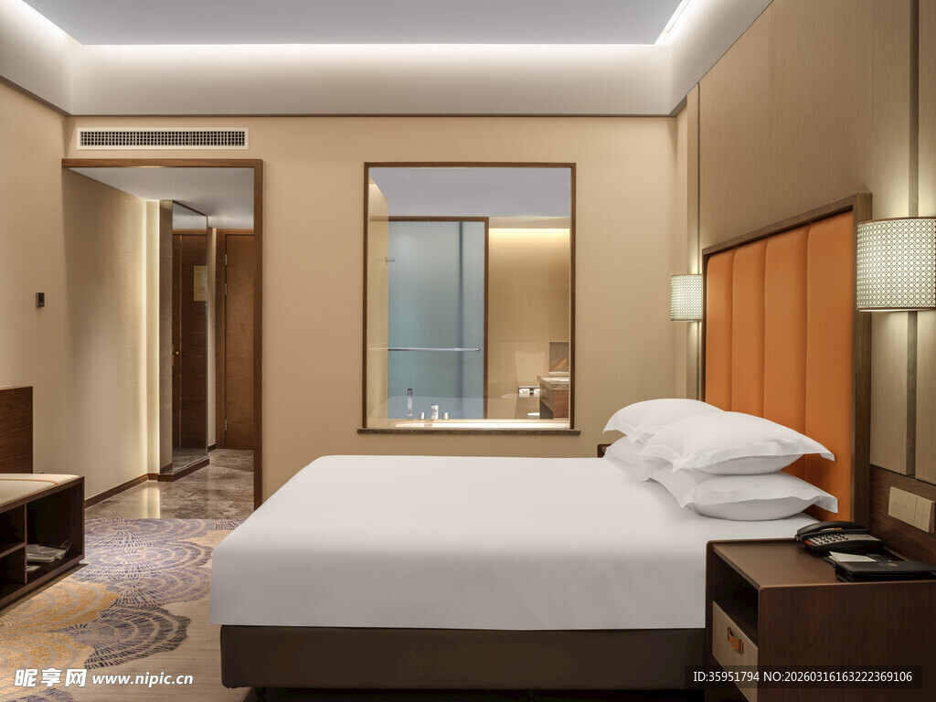现代简约风格豪华酒店客房