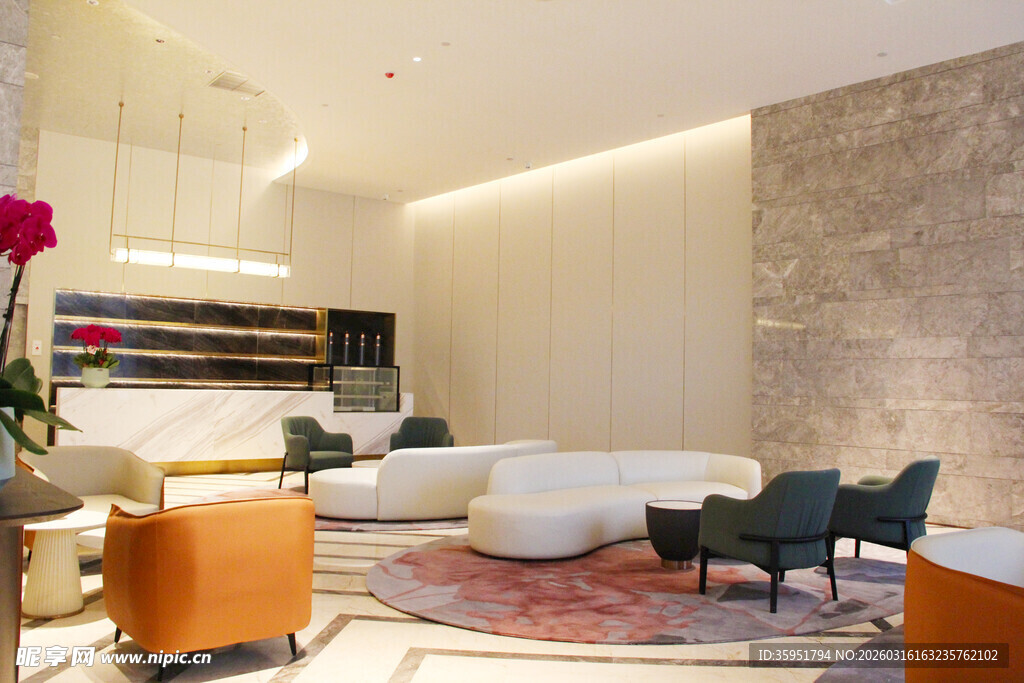 现代简约风格客厅空间