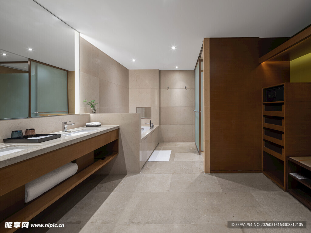 现代简约风格浴室空间