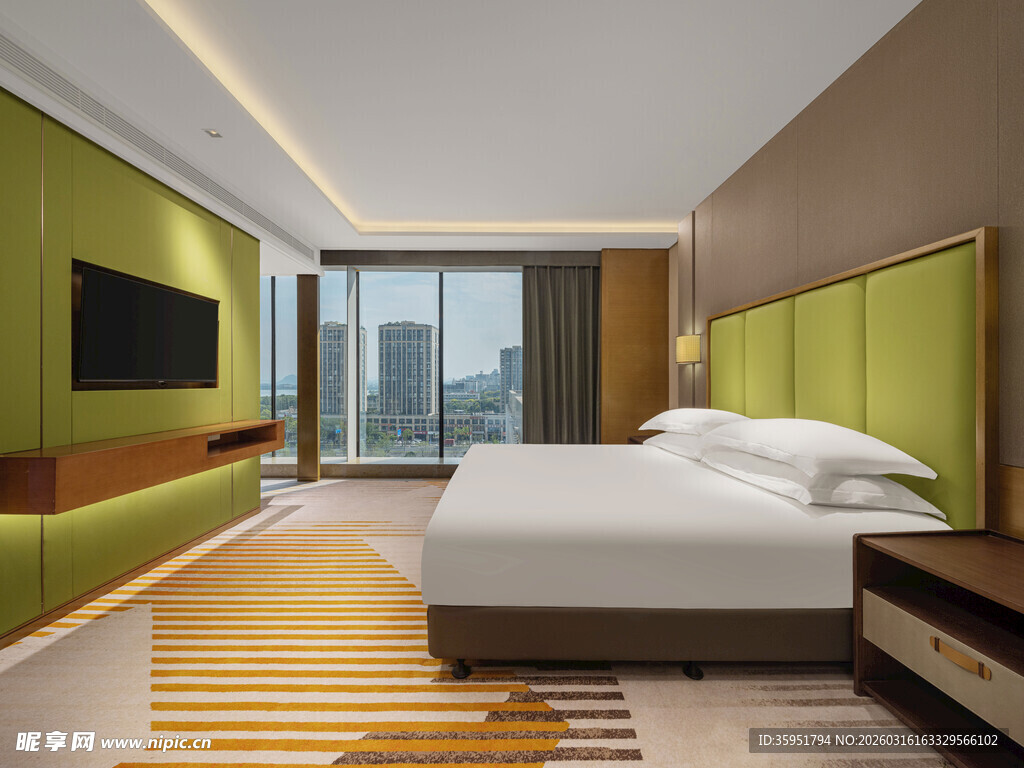 现代简约风格豪华卧室